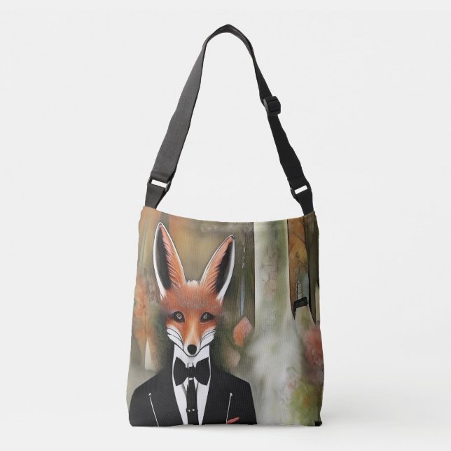 Bolso Cruzado Rojo (Anverso)