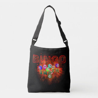Bolso Cruzado Rojo de hueso de Bingo