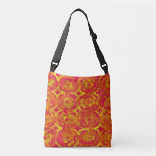 Bolso Cruzado Rojo y amarillo