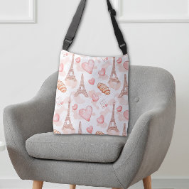 Bolso Cruzado Romance Parisino de San Valentín