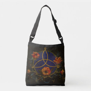 Bolso Cruzado Rosa Celta Noche Jardín Knot Irish Maureen Girard