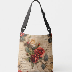 Bolso Cruzado Rosa de cosecha