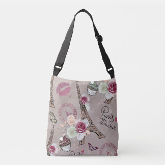 Bolso Cruzado Rosa de París
