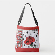 Rosa negrita Tote Bag