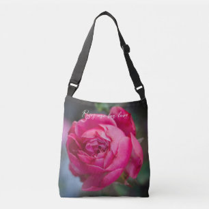 Bolso Cruzado Rosa rosa grande