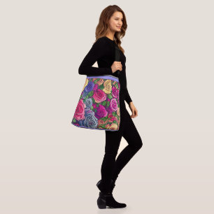 Bolso Cruzado Rosas