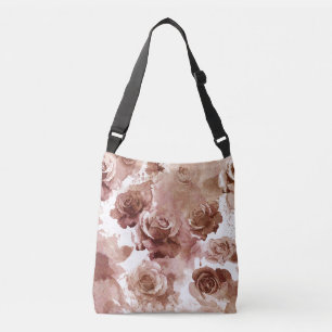 Bolso Cruzado Rosas acuáticos 3