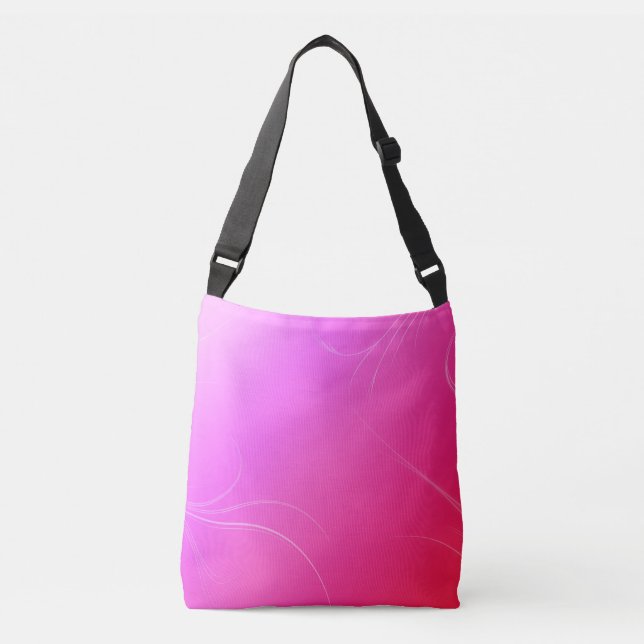 Bolso Cruzado Rosas fuertes (Anverso)