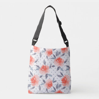 Bolso Cruzado Rosas rojas
