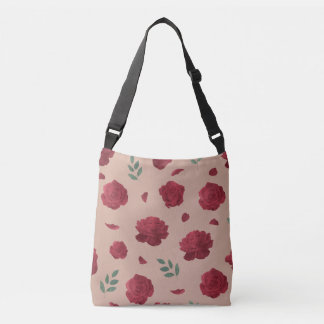 Bolso Cruzado Rose Pattern Shoulder Bag | Tote Bag