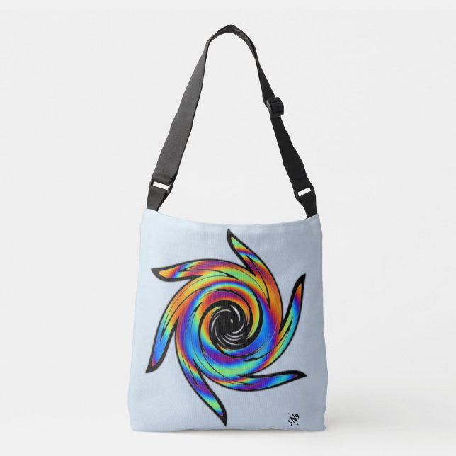 Bolso Cruzado Rueda de la vida (Anverso)