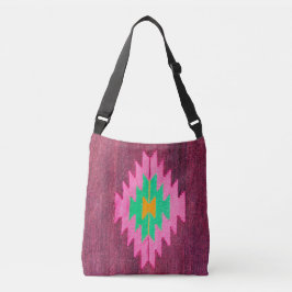 Bolso Cruzado Rug Kilim azteca única