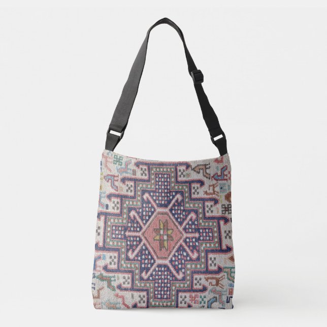 Bolso Cruzado Rugs antiturcos Kilim (Anverso)