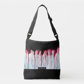 Bolso Cruzado Running Drops, Abstract Art 