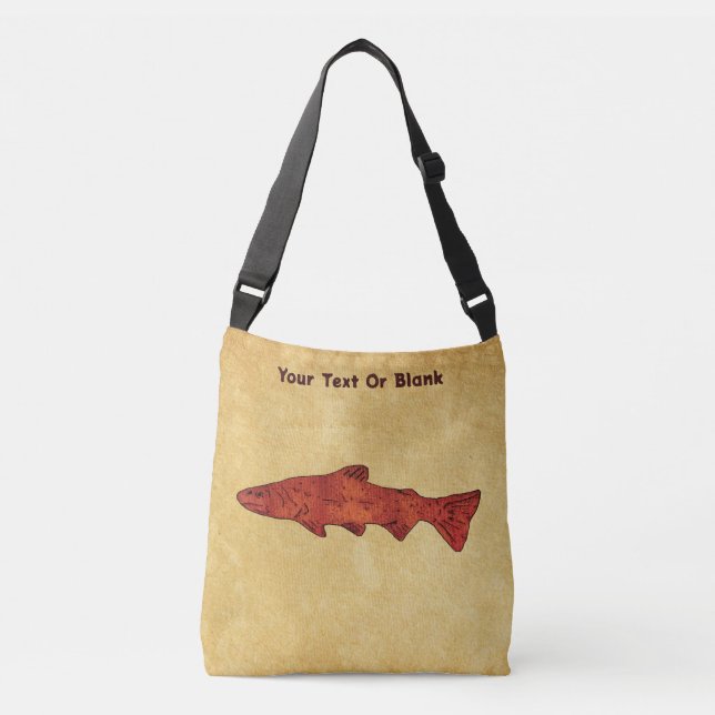 Bolso Cruzado Rustic Trout (Anverso)