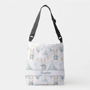 Bolso Cruzado Sage Bunny Dreams Pañal Personalizado