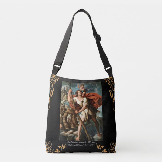 Bolso Cruzado Saint Christopher (Anverso)