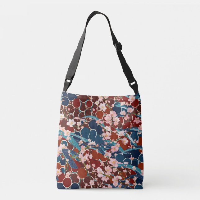 Bolso Cruzado sakura-koi-Asnoha-japón (Reverso)