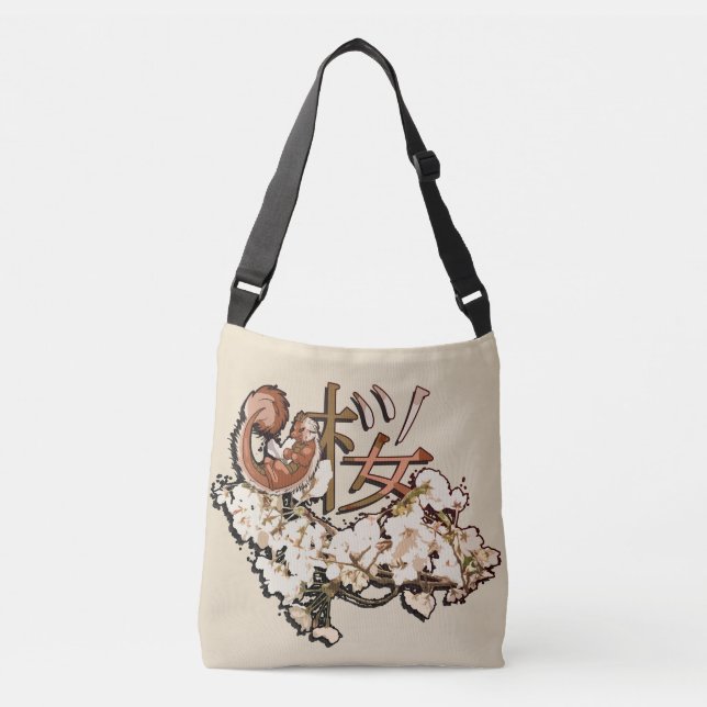 Bolso Cruzado SakuraDrgn (Anverso)