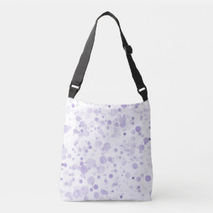 Bolso Cruzado Salpicadura de Acuarela Morada