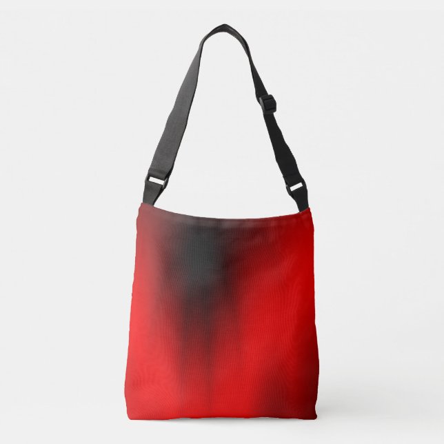 Bolso Cruzado Salpicadura Roja Elegante (Anverso)