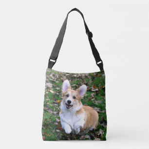 Bolso Cruzado Salto de Perro Corgi Cute