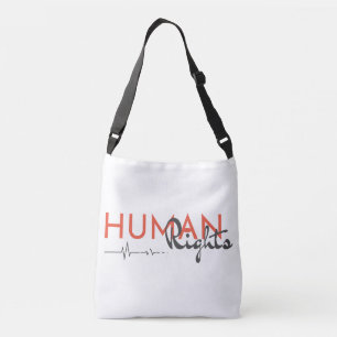 Bolso Cruzado Salvamento de los derechos humanos