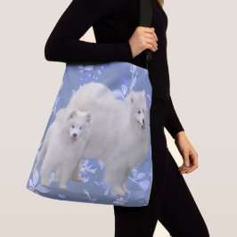 Bolso Cruzado Samoyedo por todo el tote de la impresión - MED y