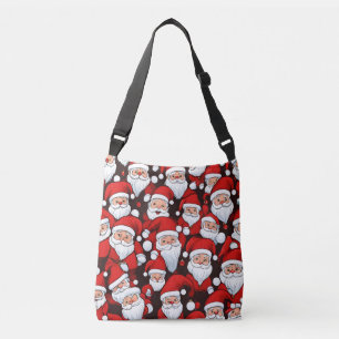 Bolso Cruzado Santa divertido