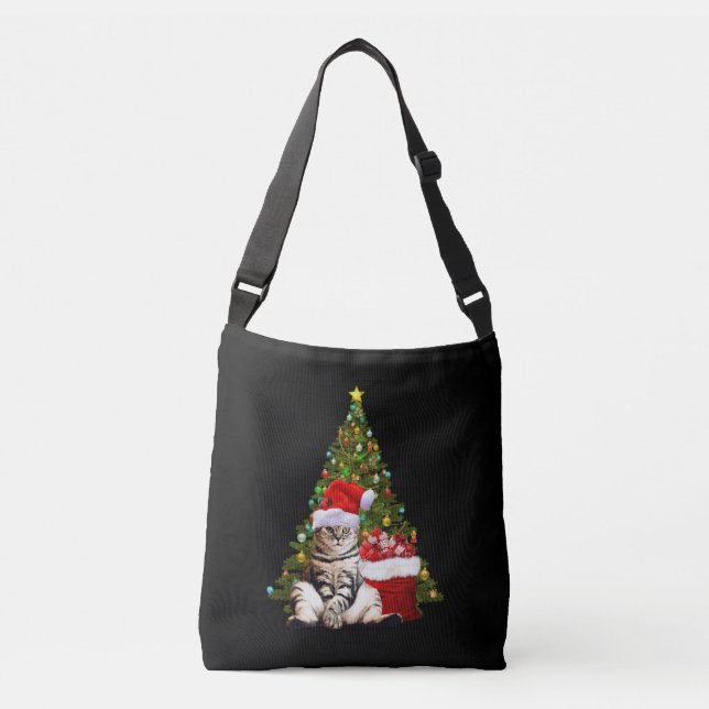 Bolso Cruzado Santa Gato (Anverso)