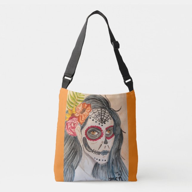 Bolso Cruzado Santa Muerte (Anverso)