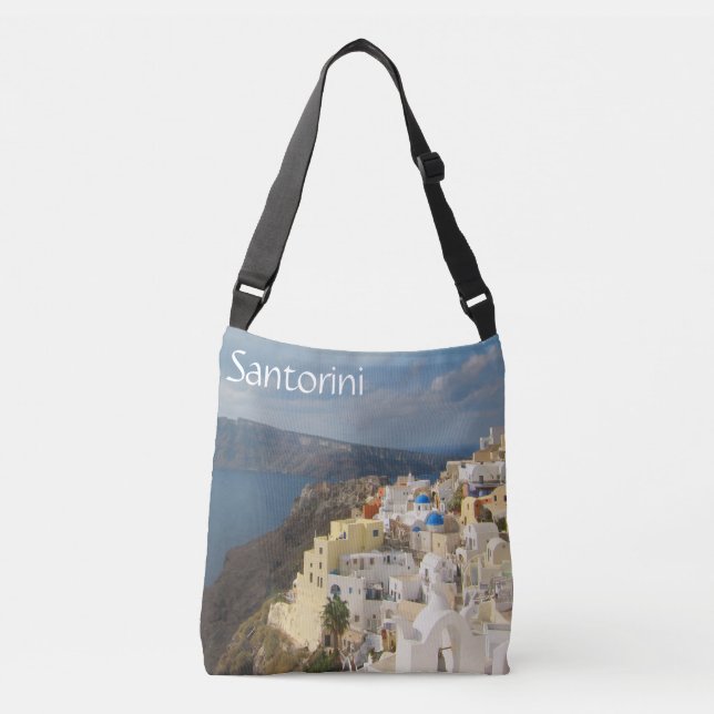 Bolso Cruzado Santorini in the Afternoon Sun Wristlet Purse (Anverso)