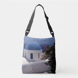 Bolso Cruzado Santorini, isla, Grecia, bolsa, Tote