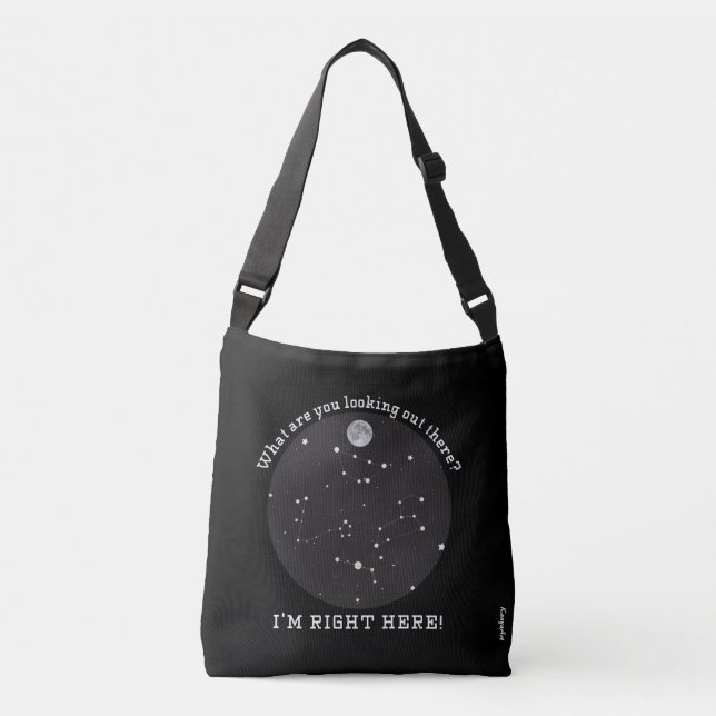 Bolso Cruzado Sarcasmo positivo (Anverso)