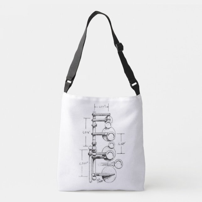 Bolso Cruzado Saxofón equilibrado 1939 de la acción de Selmer (Reverso)