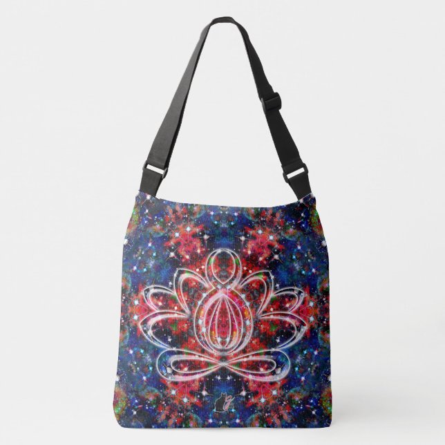 Bolso Cruzado Scintillation Zen Lotus (Anverso)