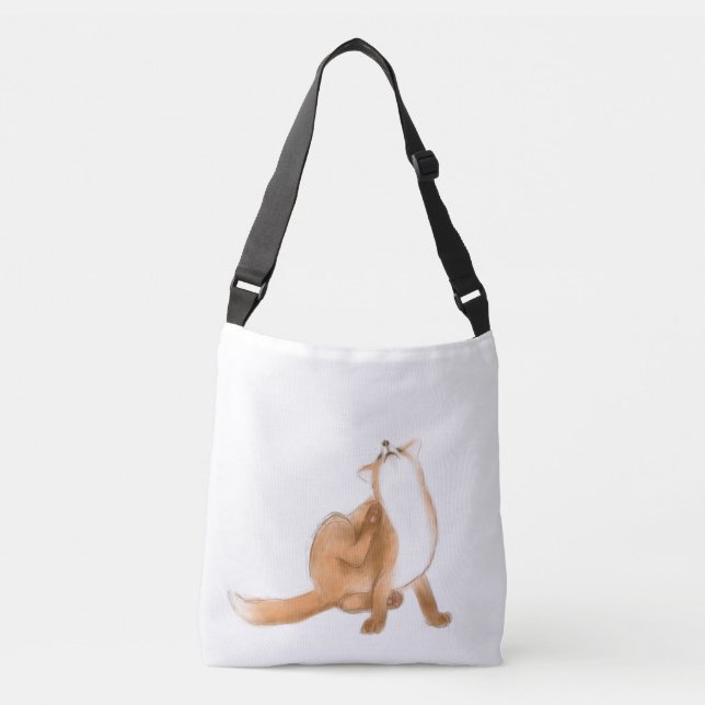 Bolso Cruzado Scratching fox (Anverso)
