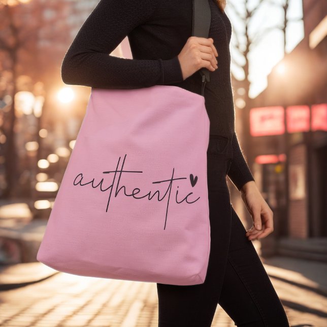 Bolso Cruzado Script de Moda Rosa (Subido por el creador)