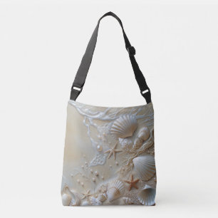 Bolso Cruzado Seashells Beach White Pearfish