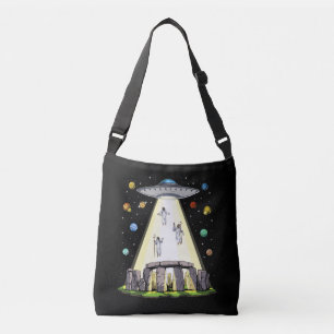 Bolso Cruzado Secuestro de Stonehenge Alien