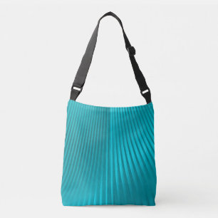 Bolso Cruzado "seda turquesa" -
