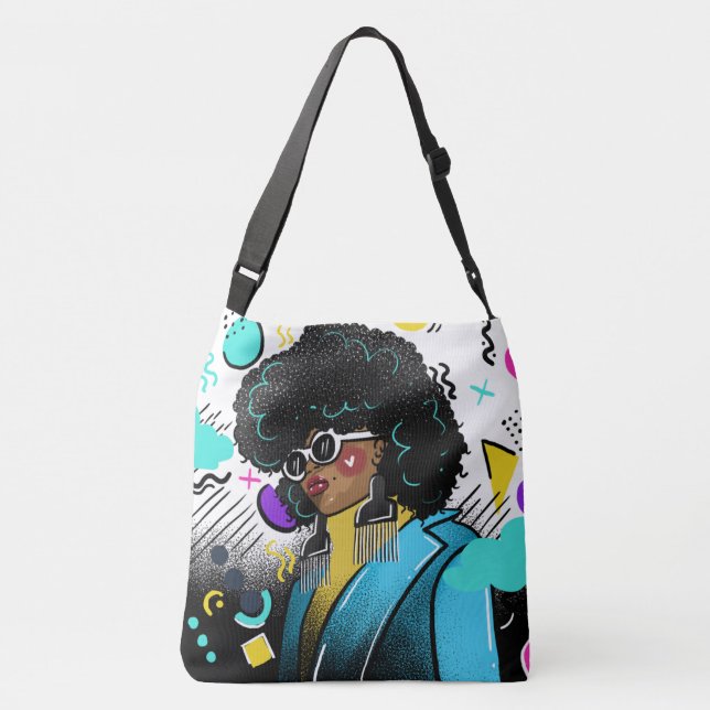 Bolso Cruzado Selección africana (Reverso)