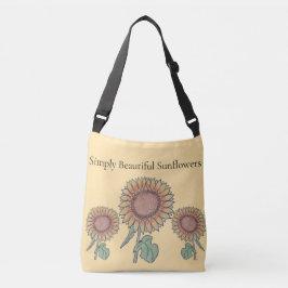 Bolso Cruzado Sencillamente Hermosos girasoles