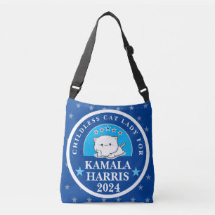Bolso Cruzado Señora Gata sin Hijos por Kamala Harris
