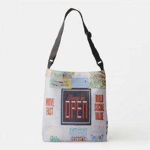 Bolso Cruzado Ser siempre abierto, motivador Inspirador