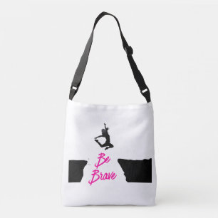 Bolso Cruzado Ser valiente Tote de cuerpo cruzado