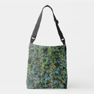 Bolso Cruzado Serene Green Ivy Wall Colgando Vinas Plantas