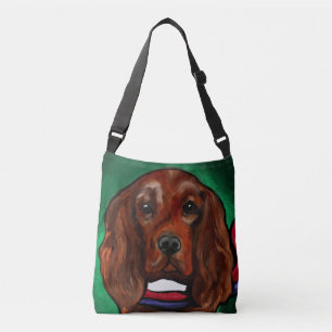 Bolso Cruzado Setter Rojo Irlandés