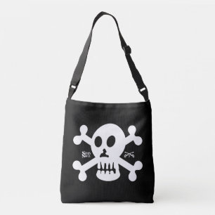 BOLSO CRUZADO SEVEN SKULL BY MASANSER PIXELAT