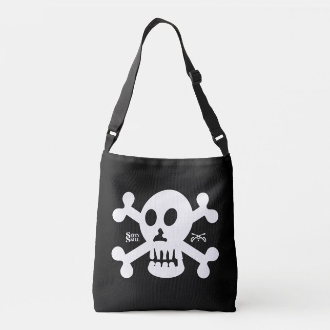 BOLSO CRUZADO SEVEN SKULL BY MASANSER PIXELAT (Reverso)